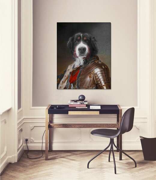 Tablou de perete din fotografie pe panza General_2 - 50x60 cm - uniformă 1