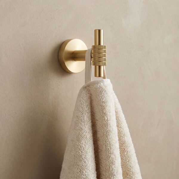 Cuier de baie 29104 Riwon Brush Gold