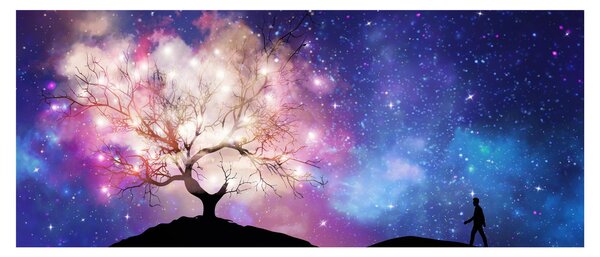 Tablou - Raborele spațial (120x50 cm)