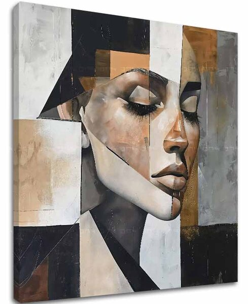 Tablou de perete elegantă a unei femei Perfecțiune magică - 60x60 cm