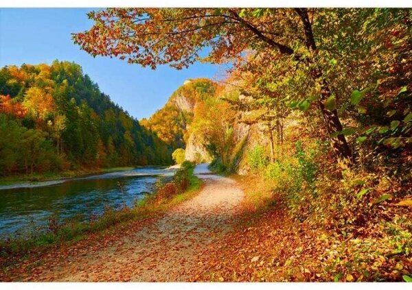 Fototapetă vlies râul dunajec 375 x 250 cm