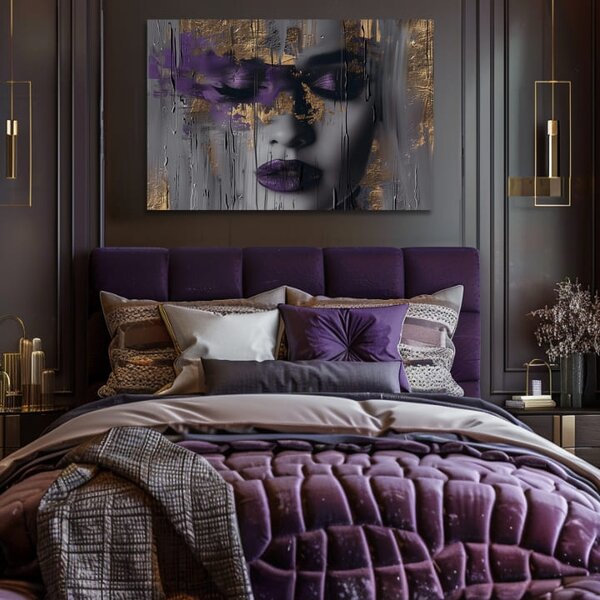 Tablou de perete elegantă a unei femei Tentație - 40x60 cm