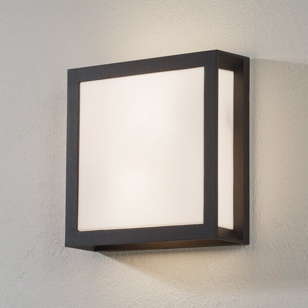 ORION Aplică pentru exterior Henry, antracit IP44, Negru, Metal, Modern