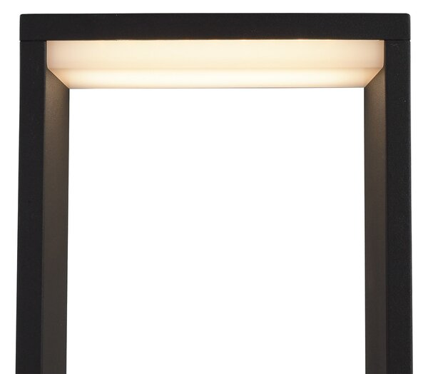Deko-Light Lampă LED de trotuar Cata IV, înălțime 70 cm, Negru, Metal, Modern