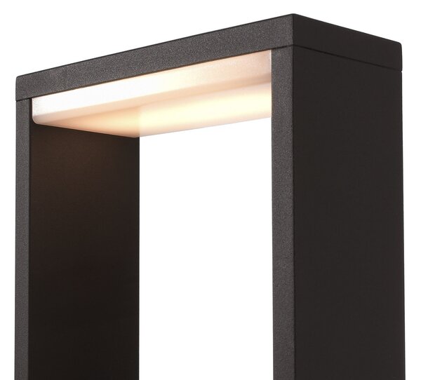 Deko-Light Lampă LED de trotuar Cata IV, înălțime 70 cm, Negru, Metal, Modern