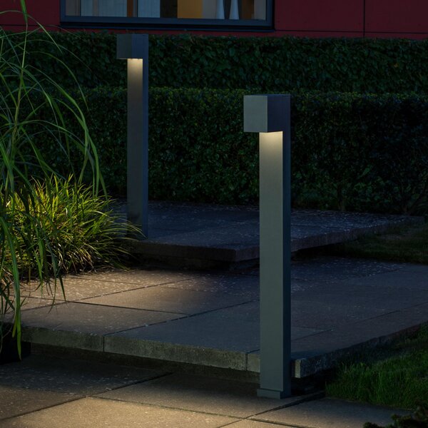 Konstsmide Lampă LED de trotuar Cremona IP54, Negru, Metal, Modern
