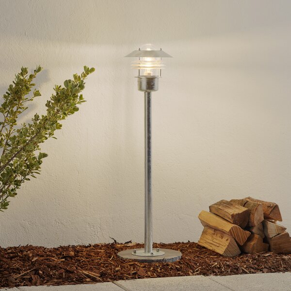 Nordlux Lampă de trotuar Vejers, oțel zincat la cald, Metalic, Metal
