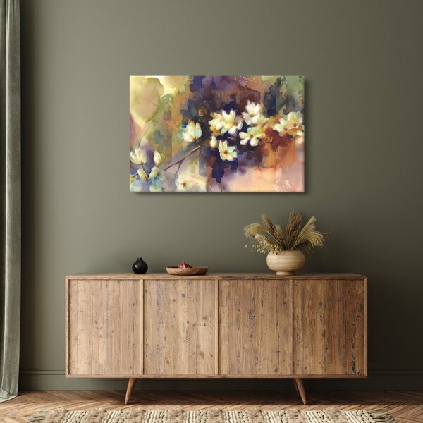 Tablou - Magnolii albe, pictură (90x60 cm)