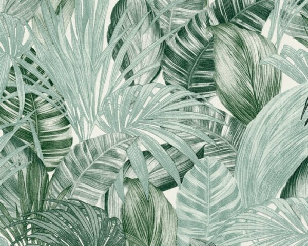 Tapet vlies pentru perete greenery 36820-1