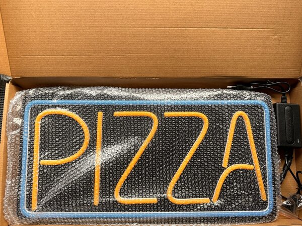 Reclama Luminoasa Neon LED " PIZZA" – Atrage Clientii Instant