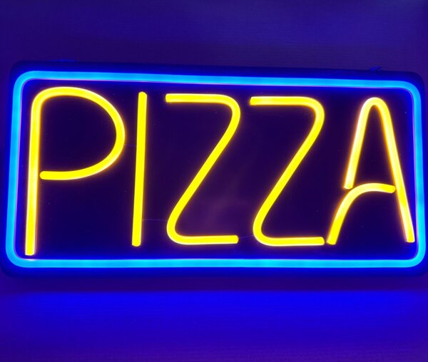 Reclama Luminoasa Neon LED " PIZZA" – Atrage Clientii Instant
