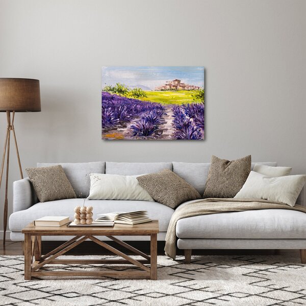 Tablou - Provence, Franța, pictură în ulei (70x50 cm)