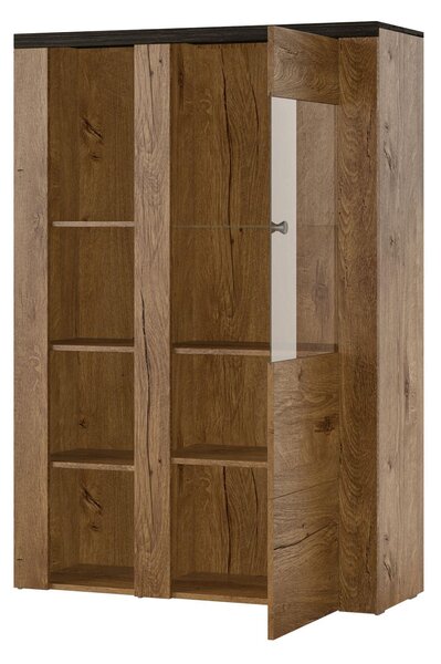 Vitrină Larita Typ 44 (Stejar lefkas). Promo -20%. 1030586