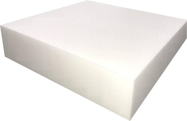 Burete dens pentru tapiterie, Poliuretan 50x50cm, grosime 7 cm, ideal pentru Aplicatii tapiterie, scaune, banchete, tablii de pat, saltele, Topper saltele, Articole de plaja si gradina, Ambalare, protectie transport si uz casnic