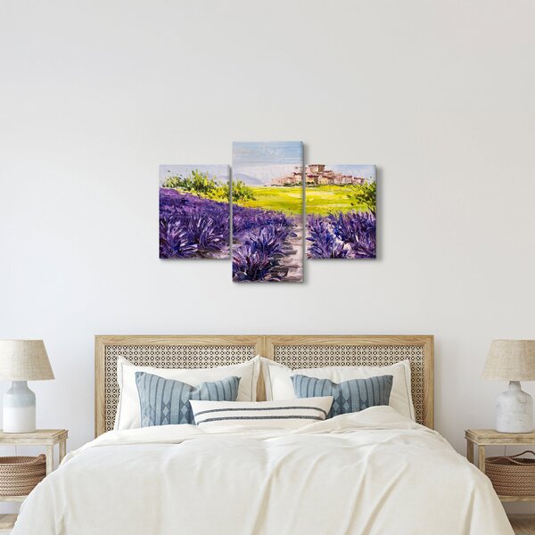 Tablou - Provence, Franța, pictură în ulei (90x60 cm)