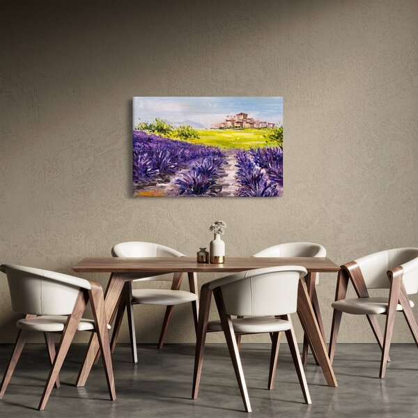 Tablou - Provence, Franța, pictură în ulei (90x60 cm)