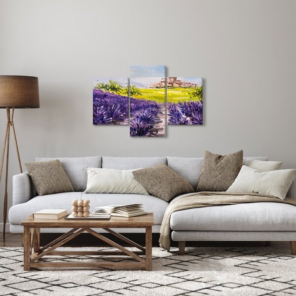 Tablou - Provence, Franța, pictură în ulei (90x60 cm)