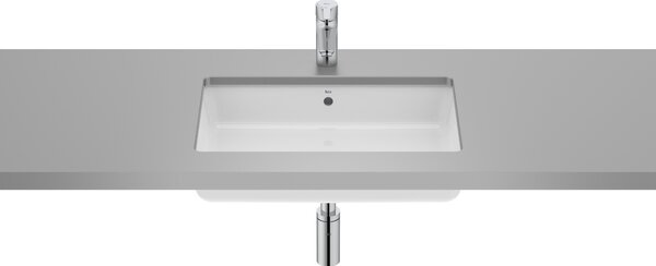 Roca Gap lavoar 55x35 cm dreptunghiular sub blat alb luciu A3270YF000