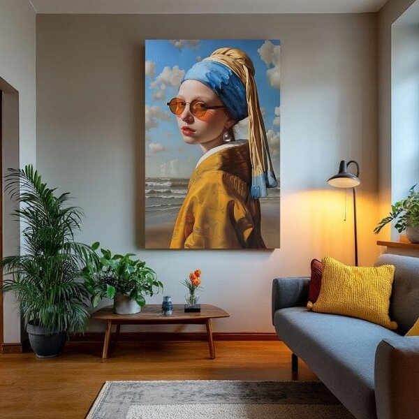Tablou de perete SEA PEARL | Pânză italiană - 60x90 cm
