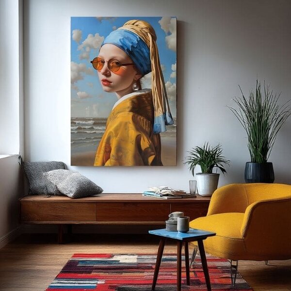Tablou de perete SEA PEARL | Pânză italiană - 60x90 cm