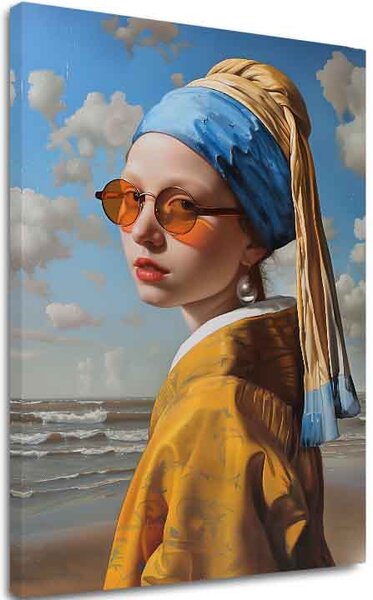 Tablou de perete SEA PEARL | Pânză italiană - 60x90 cm