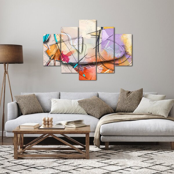Tablou - Abstract, pasăre (150x105 cm)