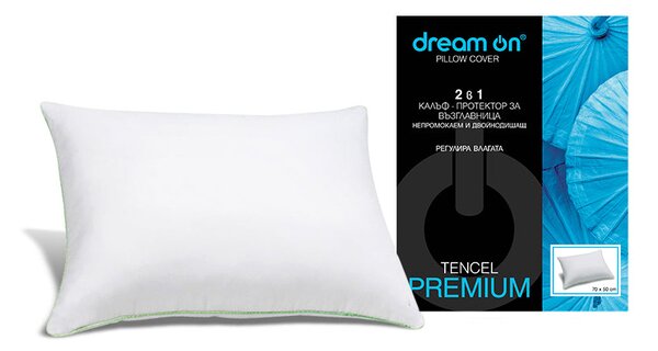 Protecție pernă Dream On, Protecție pentru pernă Premium Tencel, 50x70