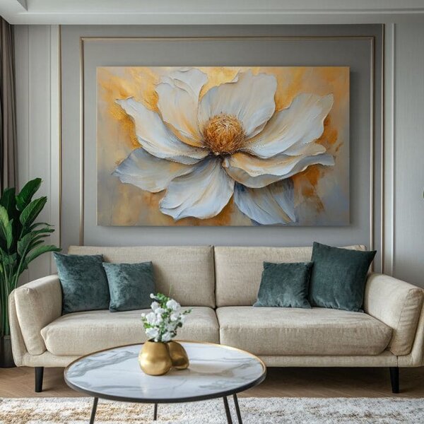Tablou de perete Aurin golden touch | finisată de mâna artistului - 40x60 cm