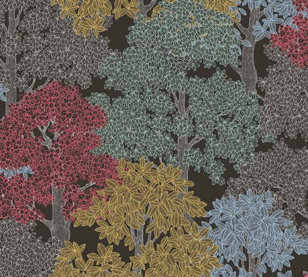 Tapet vlies pentru perete ap floral impression 37753-2