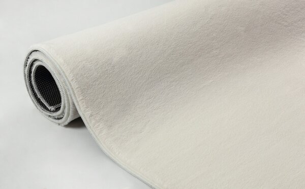 Covor rotund blana Focus crem117 cm