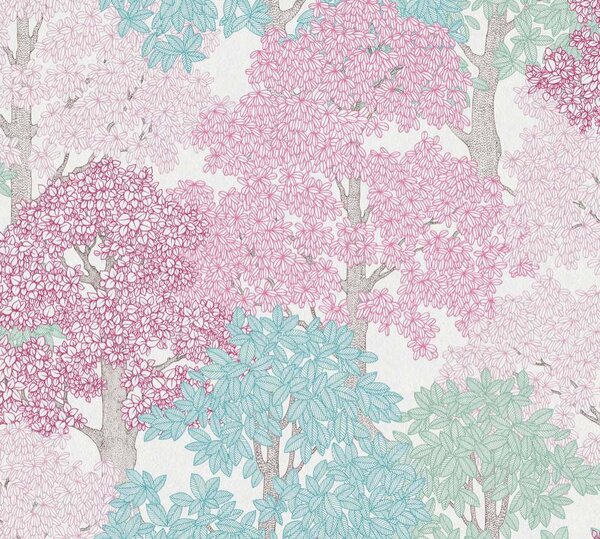 Tapet vlies pentru perete ap floral impression 37753-5