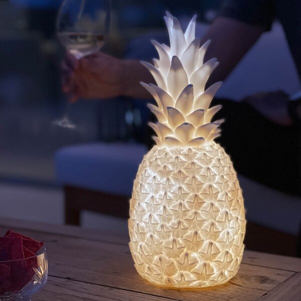 Goodnight Light Lampa decorativă Pinacolada albă RGBW, reglabil, Alb, Plastic, Design