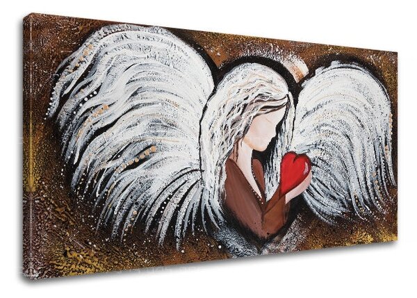 Tablou canvas ÎNGER 1 parte - 90x50 cm