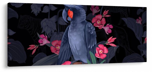 Tablou - Păpădia între flori (120x50 cm)