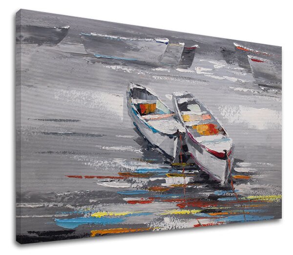 Tablou canvas BOATS 1 parte - 60x40 cm