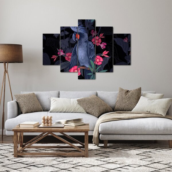 Tablou - Păpădia între flori (150x105 cm)