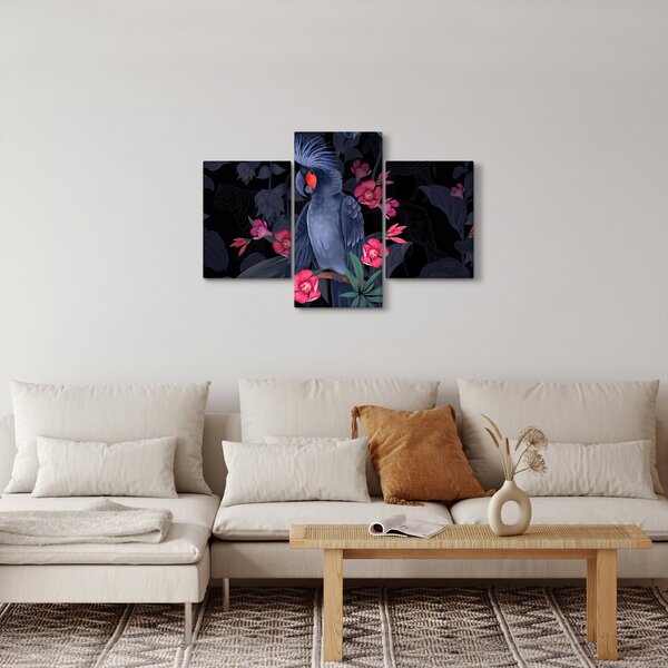 Tablou - Păpădia între flori (90x60 cm)