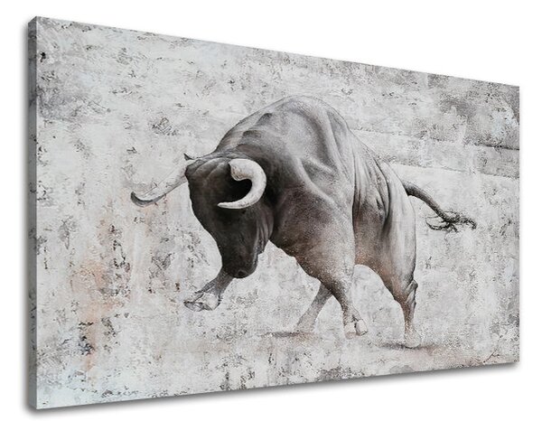 Tablou canvas BULL 1 parte XOBCHMDYF-1136E1 - 60x40 cm