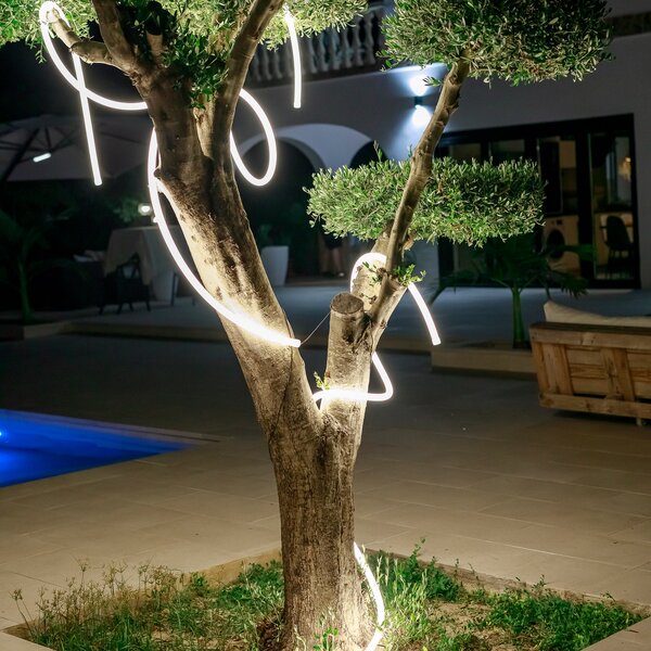 Newgarden LED coardă luminoasă Neo, 3 m, IP65, 3000 lumeni, Alb, Plastic, Modern