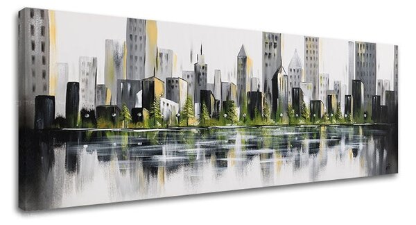 Tablou canvas ORAȘ 1 parte - 95x40 cm
