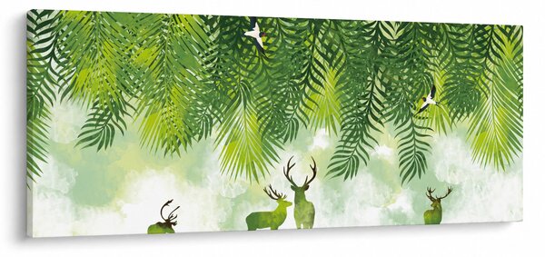 Tablou - Ceb în pădure (120x50 cm)