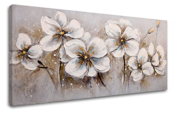 Tablou canvas FLORI 1 parte - 80x40 cm