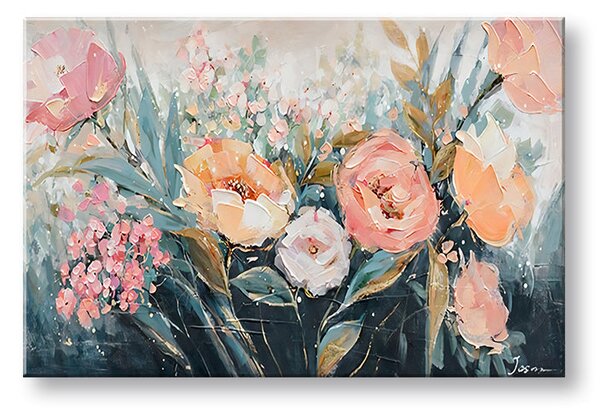 Tablou canvas FLORI 1 parte - 80x40 cm