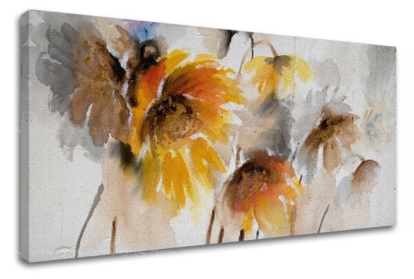 Tablou canvas FLORI 1 parte - 80x40 cm