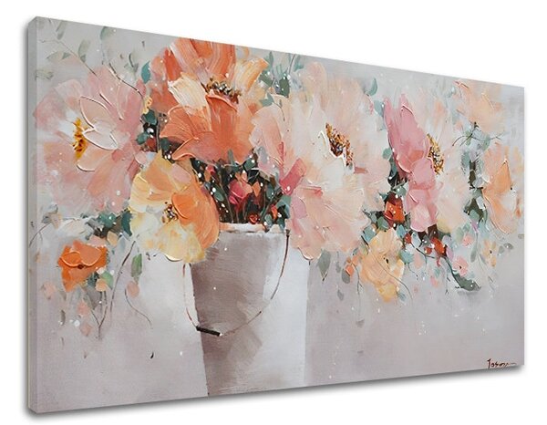 Tablou canvas FLORI IN THE VASE 1 parte - 80x40 cm