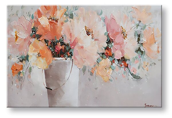 Tablou canvas FLORI IN THE VASE 1 parte - 80x40 cm