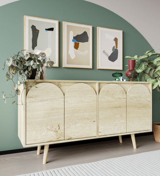 Venezia komód, zafír tölgy, 150 cm – TR469ORN1516