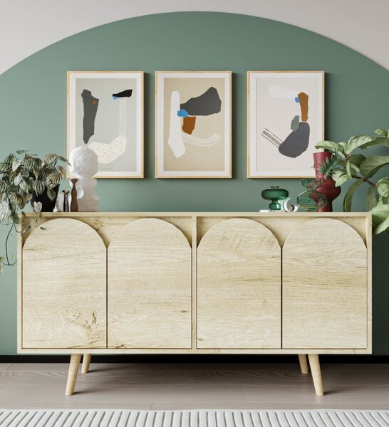 Venezia komód, zafír tölgy, 150 cm – TR469ORN1516