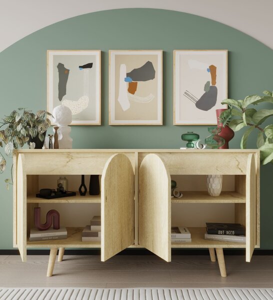 Venezia komód, zafír tölgy, 150 cm – TR469ORN1516