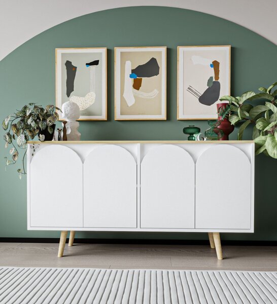 Venezia komód, zafír tölgy, 150 cm – TR469ORN1518